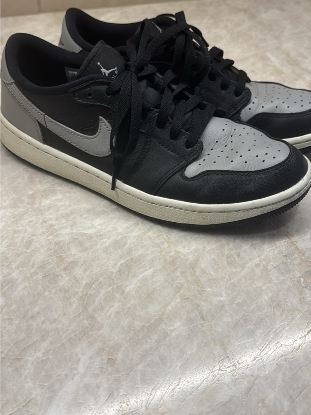 Nike Golf Jordan Low Top Sneakers - Black & Gray